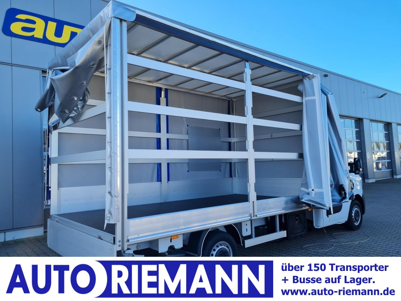 Renault Master 3,5t Pritsche Schiebe Plane ERGO KLIMA TEMPO - Dostavno vozilo sa ceradom: slika 1 Renault Master 3,5t Pritsche Schiebe Plane ERGO KLIMA TEMPO - Dostavno vozilo sa ceradom: slika 1