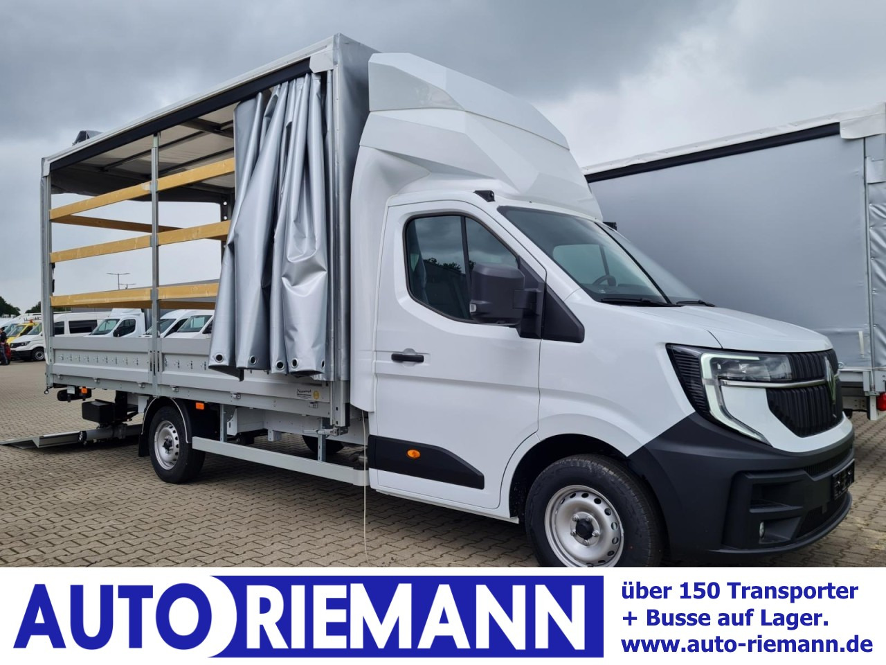 Renault Master Pritsche Schiebe Plane LBW Luftfederung - Dostavno vozilo sa ceradom: slika 1 Renault Master Pritsche Schiebe Plane LBW Luftfederung - Dostavno vozilo sa ceradom: slika 1