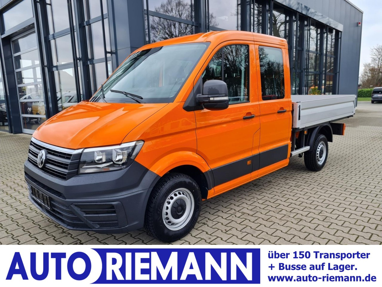 Volkswagen Crafter 35 Doka TDI MR AHK ERGO KLIMA Tempomat - Dostavno vozilo s ravnom platformom, Dostavno vozilo sa duplom kabinom: slika 1 Volkswagen Crafter 35 Doka TDI MR AHK ERGO KLIMA Tempomat - Dostavno vozilo s ravnom platformom, Dostavno vozilo sa duplom kabinom: slika 1