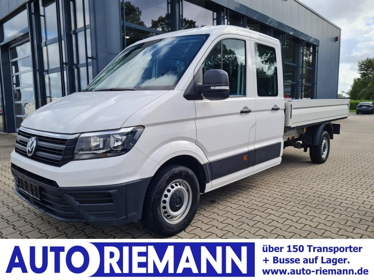Volkswagen Crafter 35 Doka TDI Pritsche L4 4Motion - Dostavno vozilo s ravnom platformom, Dostavno vozilo sa duplom kabinom: slika 1 Volkswagen Crafter 35 Doka TDI Pritsche L4 4Motion - Dostavno vozilo s ravnom platformom, Dostavno vozilo sa duplom kabinom: slika 1