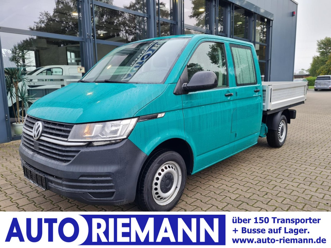 Volkswagen T6.1 Pritsche Doka 6-Sitze TDI AHK - Dostavno vozilo s ravnom platformom: slika 1 Volkswagen T6.1 Pritsche Doka 6-Sitze TDI AHK - Dostavno vozilo s ravnom platformom: slika 1