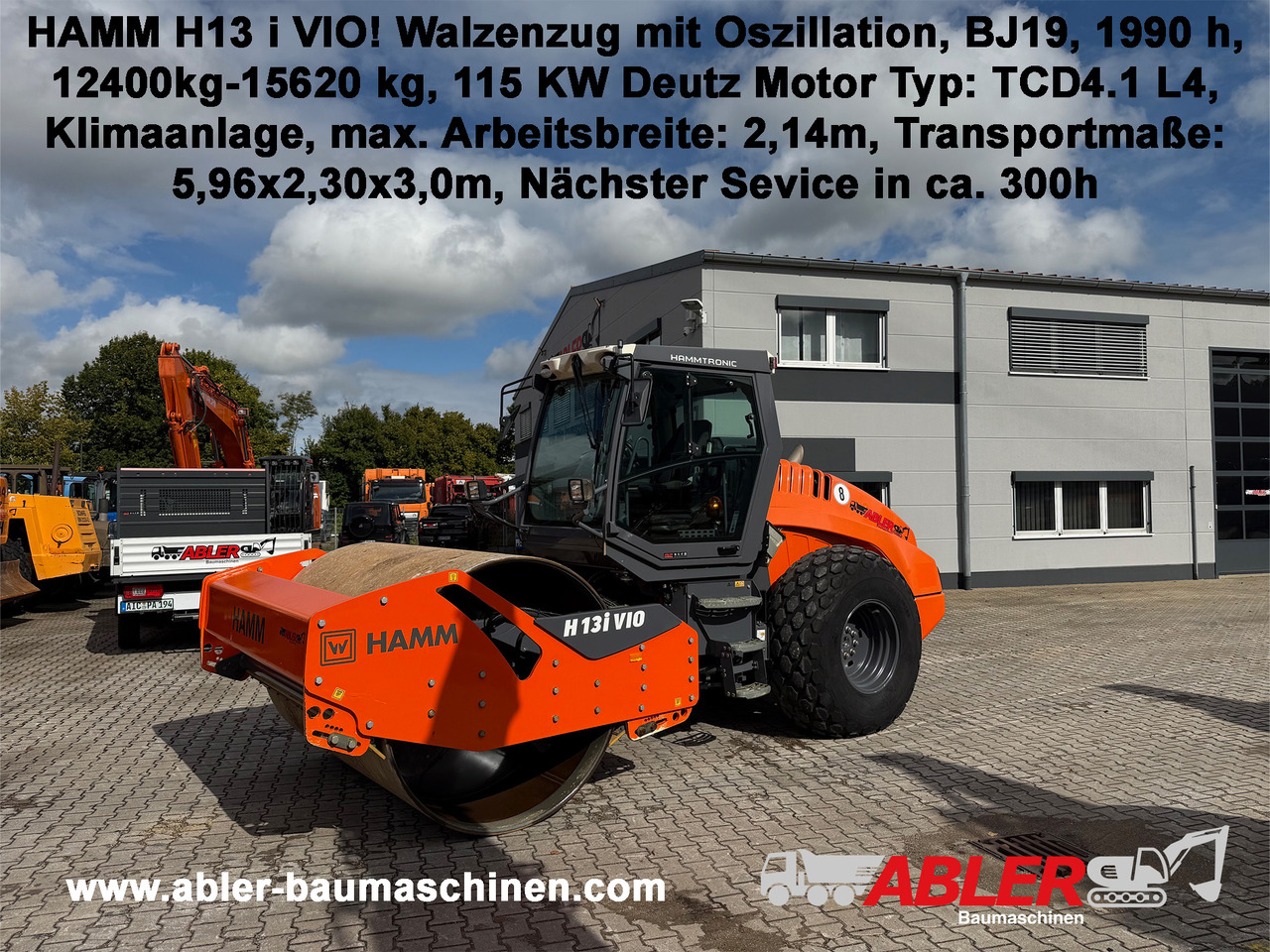 Hamm H13i VIO Oszillation Walzenzug TOP - Kompaktor: slika 1 Hamm H13i VIO Oszillation Walzenzug TOP - Kompaktor: slika 1