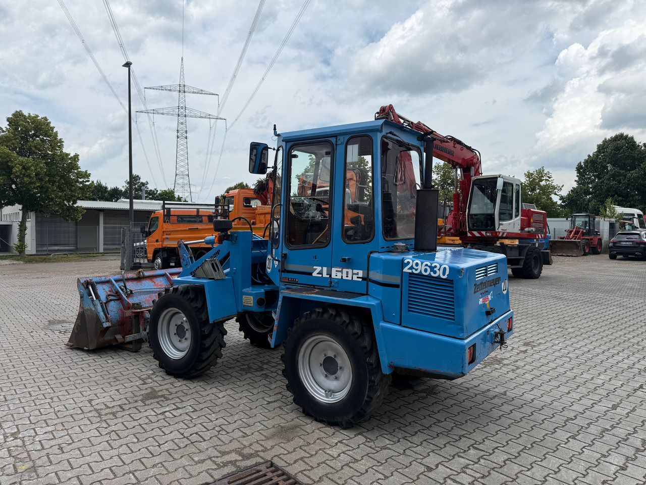Zettelmeyer ZL502C Radlader Gabel+Klappschaufel+SW - Utovarivač točkaš: slika 4 Zettelmeyer ZL502C Radlader Gabel+Klappschaufel+SW - Utovarivač točkaš: slika 4