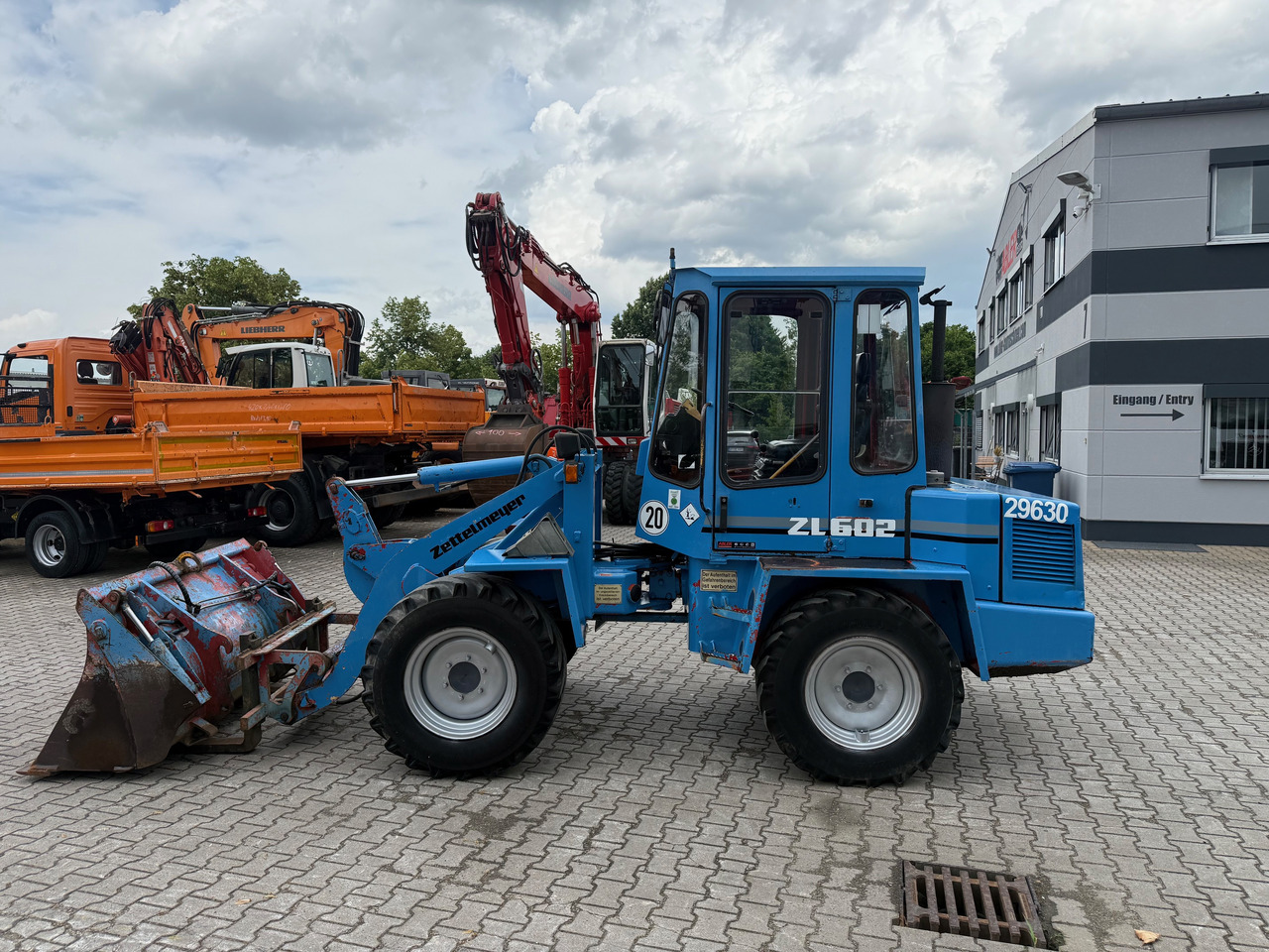 Zettelmeyer ZL502C Radlader Gabel+Klappschaufel+SW - Utovarivač točkaš: slika 3 Zettelmeyer ZL502C Radlader Gabel+Klappschaufel+SW - Utovarivač točkaš: slika 3