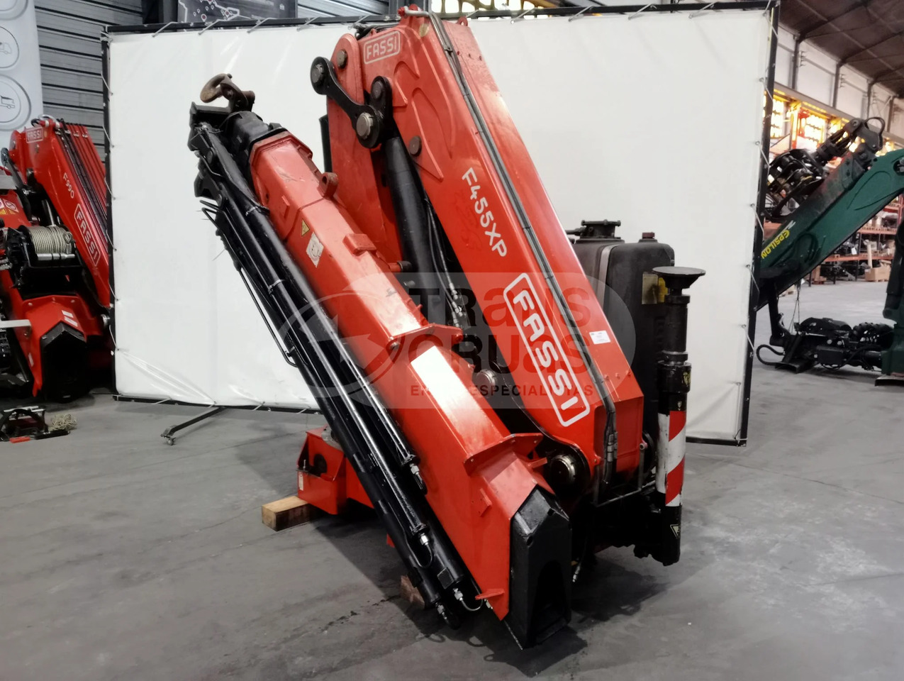 Grúa hidráulica Fassi F455AXP.28 - Kran za kamion: slika 1 Grúa hidráulica Fassi F455AXP.28 - Kran za kamion: slika 1