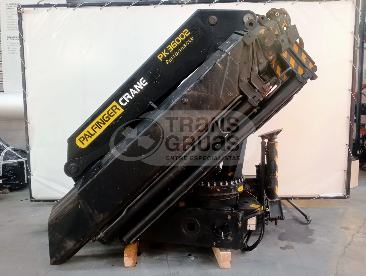 Grúa hidráulica Palfinger PK 36002 - Kran za kamion: slika 1 Grúa hidráulica Palfinger PK 36002 - Kran za kamion: slika 1
