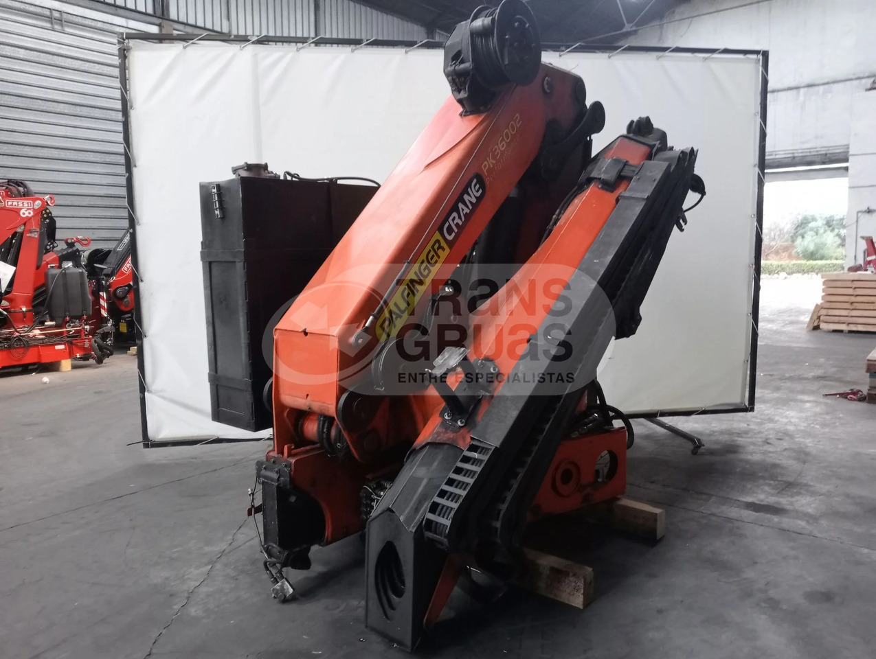 Grúa hidráulica Palfinger PK 36002 - Kran za kamion: slika 2 Grúa hidráulica Palfinger PK 36002 - Kran za kamion: slika 2