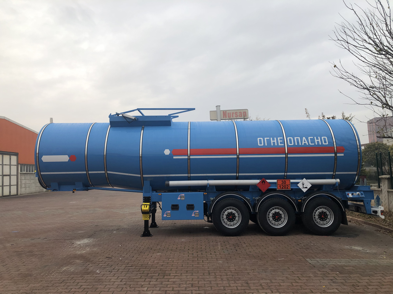 Novu Poluprikolica cisterna za prevoz bitumena NURSAN ASPHALT INSULATED BITUMEN TANKER: slika 10 Novu Poluprikolica cisterna za prevoz bitumena NURSAN ASPHALT INSULATED BITUMEN TANKER: slika 10