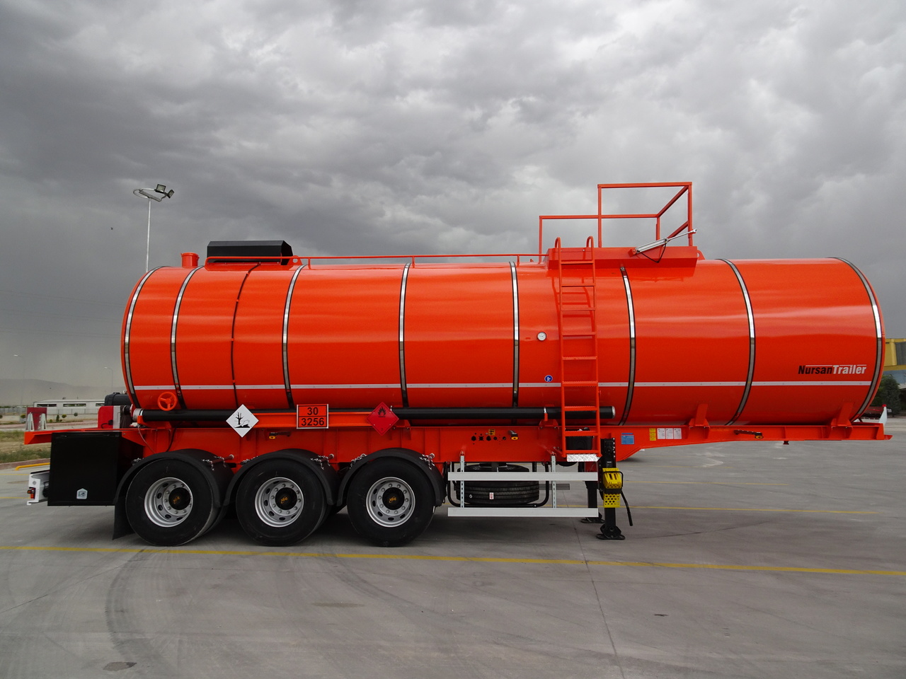 Novu Poluprikolica cisterna za prevoz bitumena NURSAN ASPHALT INSULATED BITUMEN TANKER: slika 6 Novu Poluprikolica cisterna za prevoz bitumena NURSAN ASPHALT INSULATED BITUMEN TANKER: slika 6