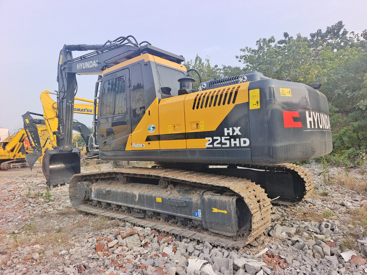 HYUNDAI HX225HD - Bager točkaš: slika 5 HYUNDAI HX225HD - Bager točkaš: slika 5