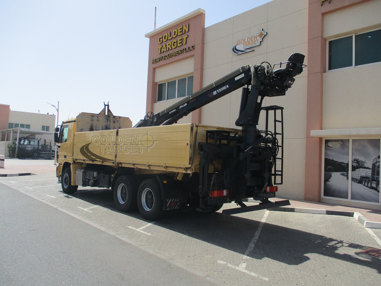 MERCEDES-BENZ ACTROS 2644 6×4 with ATLAS 165.2 Block Crane - Kamion sa dizalicom: slika 4 MERCEDES-BENZ ACTROS 2644 6×4 with ATLAS 165.2 Block Crane - Kamion sa dizalicom: slika 4