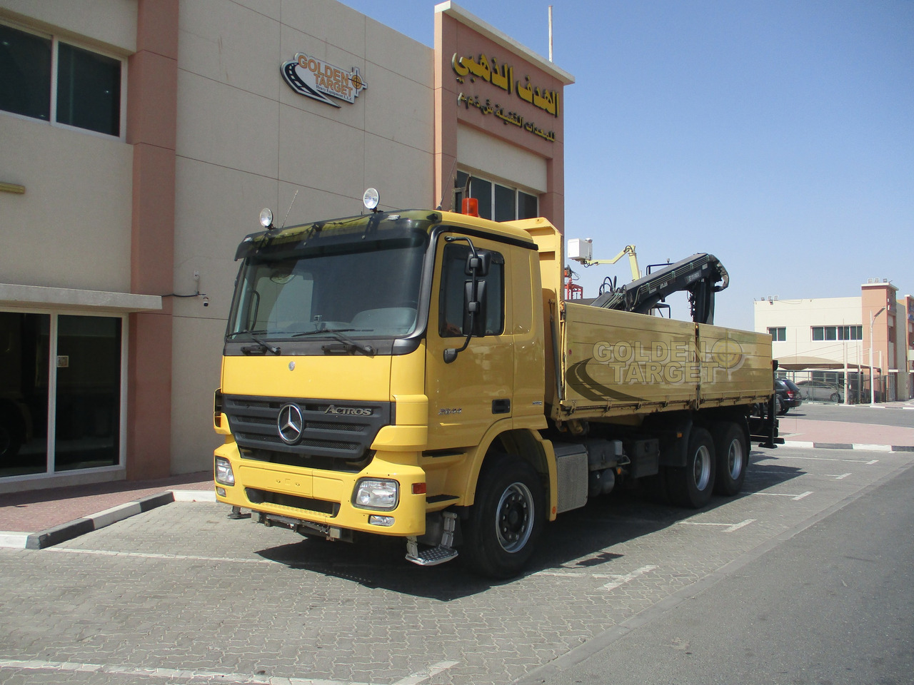 MERCEDES-BENZ ACTROS 2644 6×4 with ATLAS 165.2 Block Crane - Kamion sa dizalicom: slika 2 MERCEDES-BENZ ACTROS 2644 6×4 with ATLAS 165.2 Block Crane - Kamion sa dizalicom: slika 2