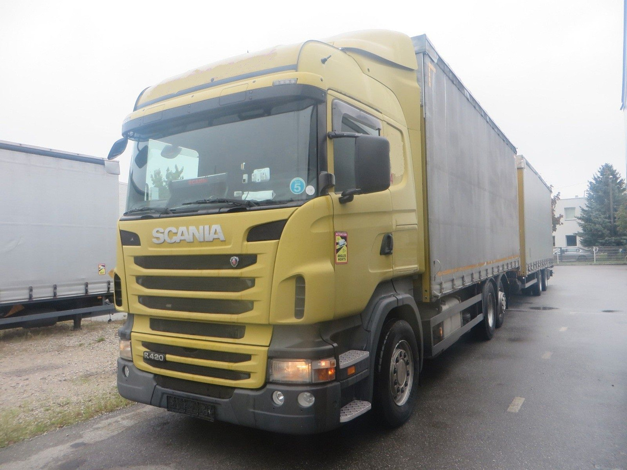 Scania R420 6x2 tandem 115m3 - Kamion sa ceradom: slika 1 Scania R420 6x2 tandem 115m3 - Kamion sa ceradom: slika 1