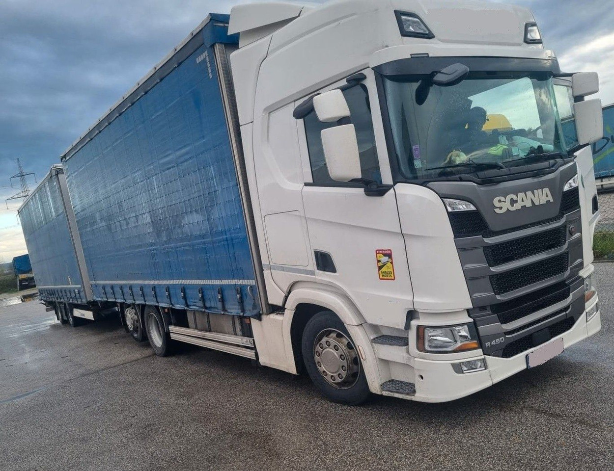 Scania R450 6x2 tandem jumbo - Kamion sa ceradom: slika 1 Scania R450 6x2 tandem jumbo - Kamion sa ceradom: slika 1