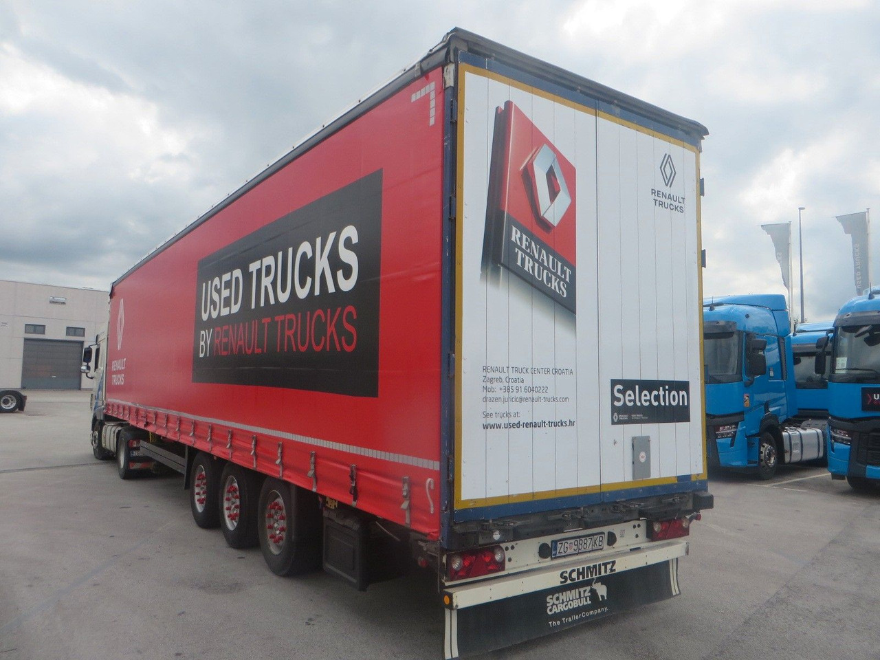 Schmitz Cargobull varios TILT SEMITRAILER -Renault image - Poluprikolica sa ceradom: slika 4 Schmitz Cargobull varios TILT SEMITRAILER -Renault image - Poluprikolica sa ceradom: slika 4