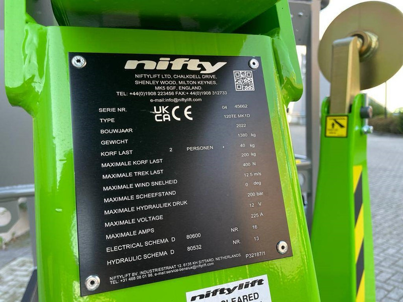 Niftylift 120T - Prikolica: slika 5 Niftylift 120T - Prikolica: slika 5