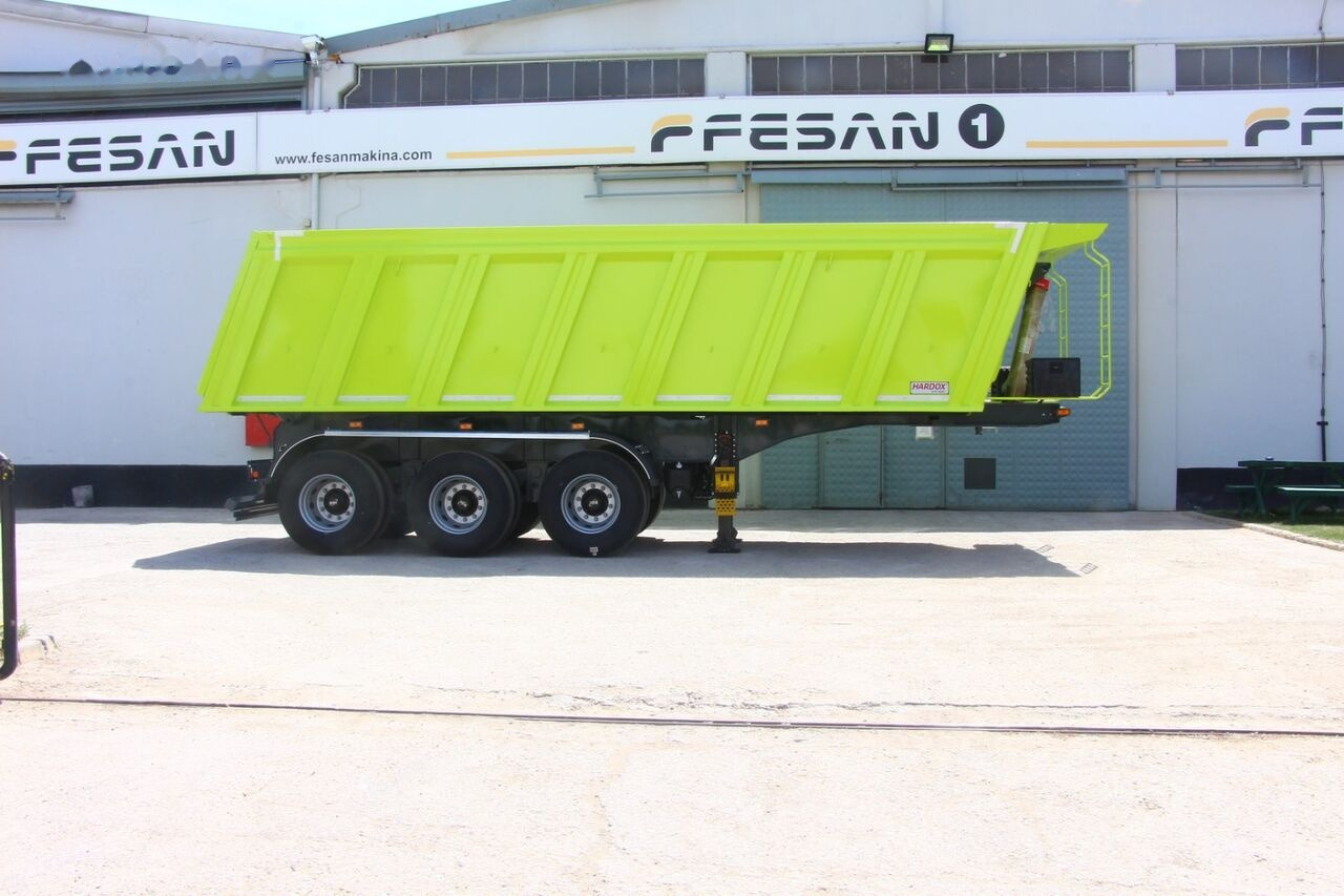 Fesan ROCK TYPE SQUARE HARDOX TIPPER - Poluprikolica istovarivača: slika 1 Fesan ROCK TYPE SQUARE HARDOX TIPPER - Poluprikolica istovarivača: slika 1