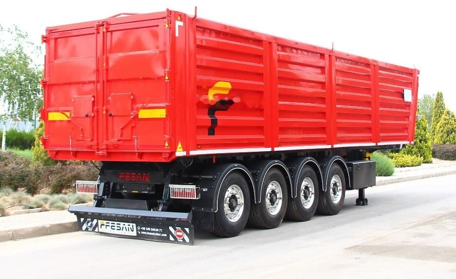 Fesan ZERNOVOZ GRAIN HARDOX REAR TIPPER - Poluprikolica istovarivača: slika 1 Fesan ZERNOVOZ GRAIN HARDOX REAR TIPPER - Poluprikolica istovarivača: slika 1