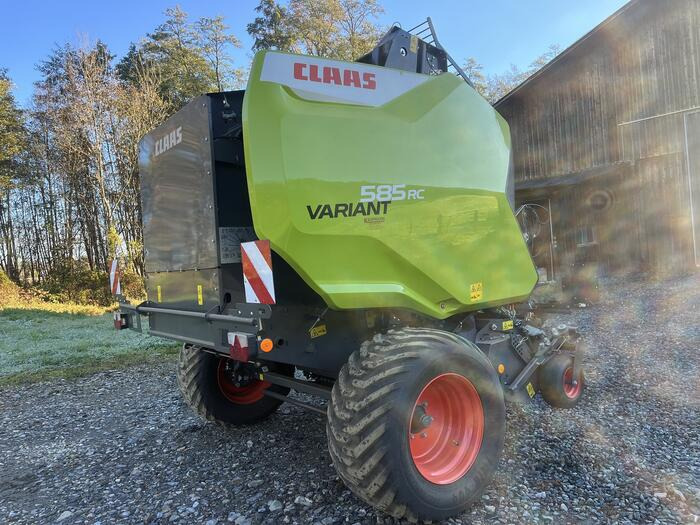Claas Variant 585 RC - Balirka za okrugle bale: slika 5 Claas Variant 585 RC - Balirka za okrugle bale: slika 5