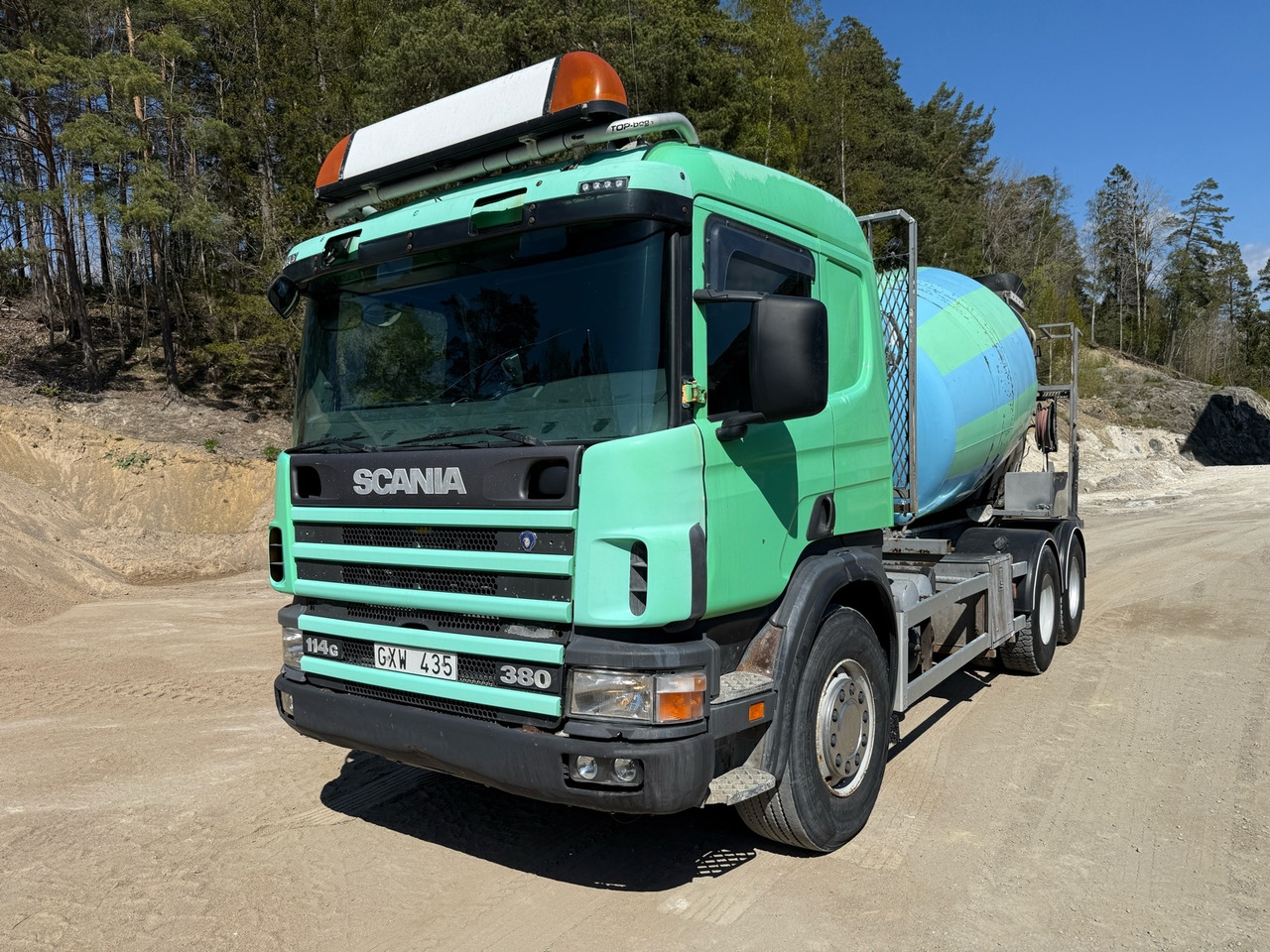 Betongbil Scania P114GB 6X2 -1999 - Mikser za beton: slika 1 Betongbil Scania P114GB 6X2 -1999 - Mikser za beton: slika 1