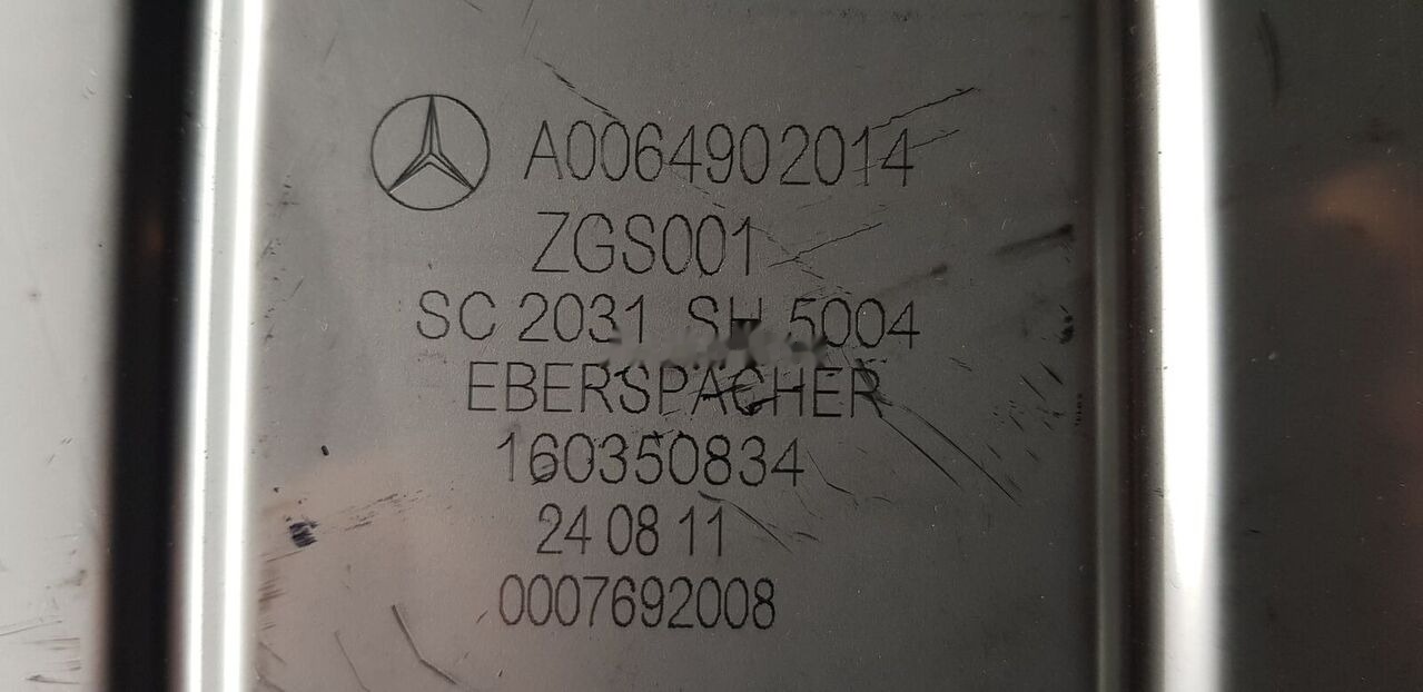Eberspächer SC 2031 SH 5004 Mercedes-Benz ACTROS MB2 - Katalizator za Kamion: slika 5 Eberspächer SC 2031 SH 5004 Mercedes-Benz ACTROS MB2 - Katalizator za Kamion: slika 5