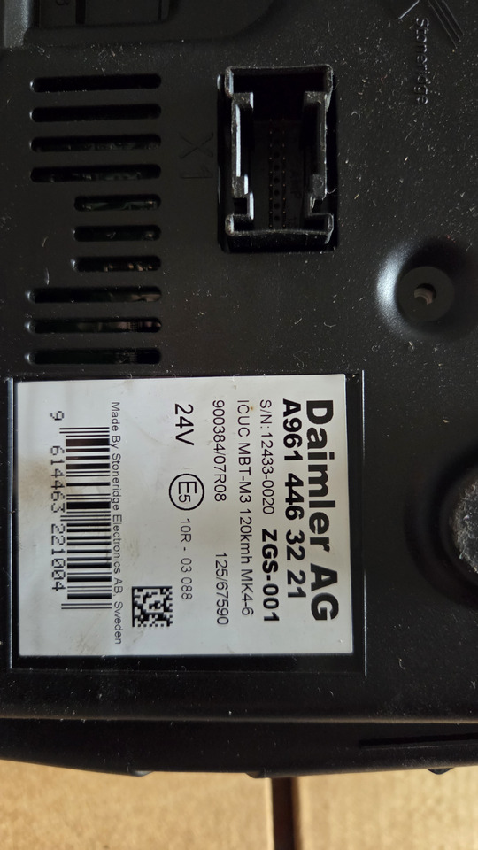 MERCEDES-BENZ INSTRUMENT PANEL ACTROS -ATEGO - Komandna tabla za Kamion: slika 5 MERCEDES-BENZ INSTRUMENT PANEL ACTROS -ATEGO - Komandna tabla za Kamion: slika 5