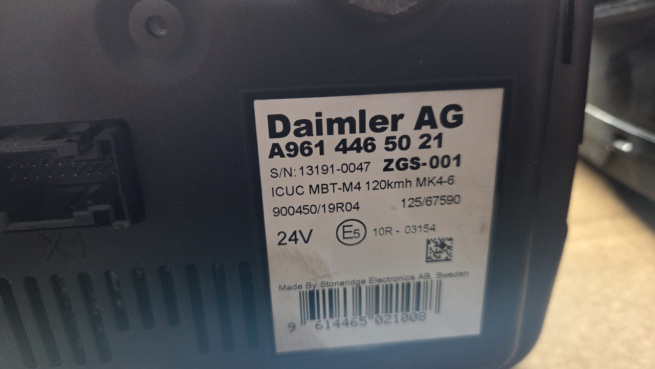 MERCEDES-BENZ INSTRUMENT PANEL ACTROS -ATEGO - Komandna tabla za Kamion: slika 3 MERCEDES-BENZ INSTRUMENT PANEL ACTROS -ATEGO - Komandna tabla za Kamion: slika 3