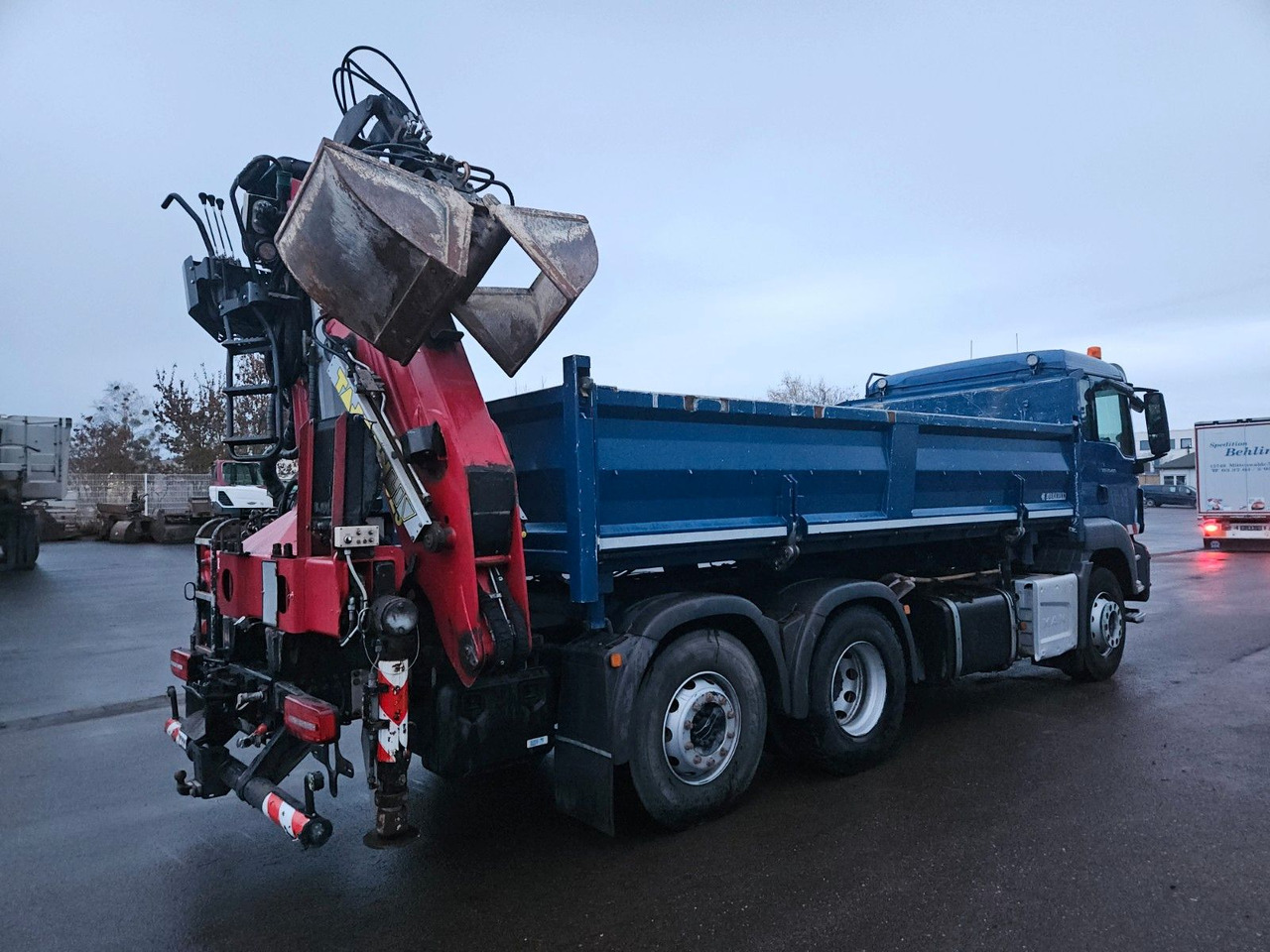 MAN TGS 26.420 6x2 Kipper / Bordmatik links+rechts - Istovarivač, Kamion sa dizalicom: slika 3 MAN TGS 26.420 6x2 Kipper / Bordmatik links+rechts - Istovarivač, Kamion sa dizalicom: slika 3