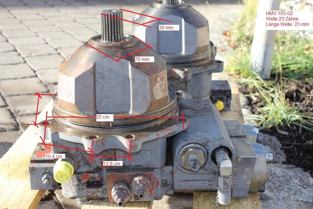 Pogonski reduktor za Građevinska mašina Atlas Linde HMV 105-02, aus 1804: slika 7