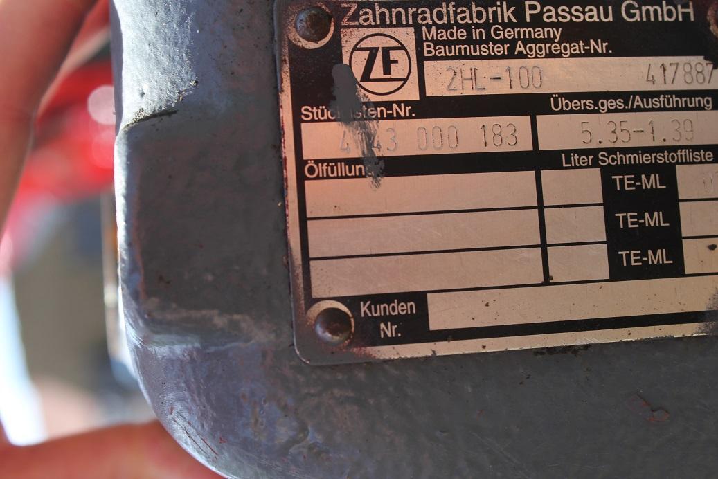 Atlas Terex ZF 2HL 100/ Terex 1905 - Transmisija za Građevinska mašina: slika 2 Atlas Terex ZF 2HL 100/ Terex 1905 - Transmisija za Građevinska mašina: slika 2