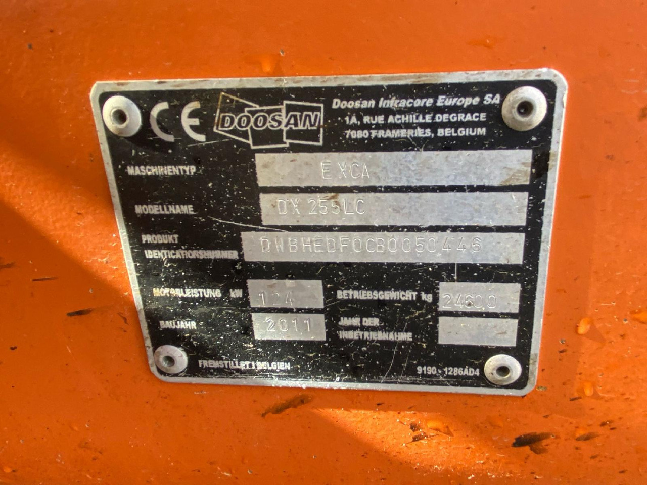 Bager guseničar Doosan DX 255 LC: slika 19