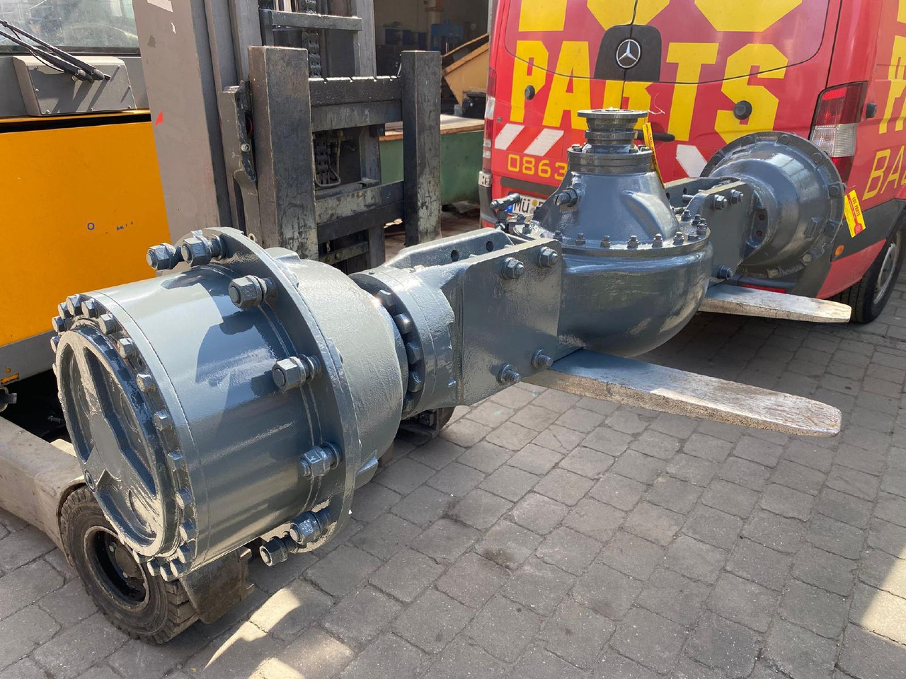 Hanomag 50E - Osovina i delovi za Građevinska mašina: slika 1 Hanomag 50E - Osovina i delovi za Građevinska mašina: slika 1