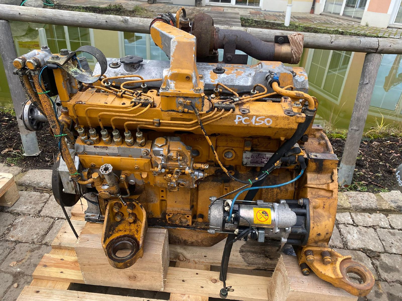 Komatsu S6D95L-1 aus PC 150 - Motor za Građevinska mašina: slika 1 Komatsu S6D95L-1 aus PC 150 - Motor za Građevinska mašina: slika 1