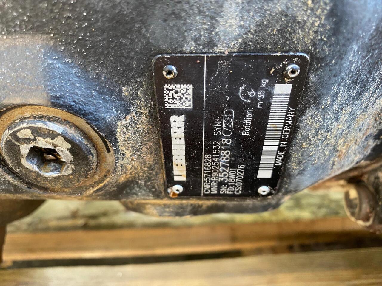 Liebherr PVG 351 aus L 566 - Hidraulična pumpa za Građevinska mašina: slika 5 Liebherr PVG 351 aus L 566 - Hidraulična pumpa za Građevinska mašina: slika 5