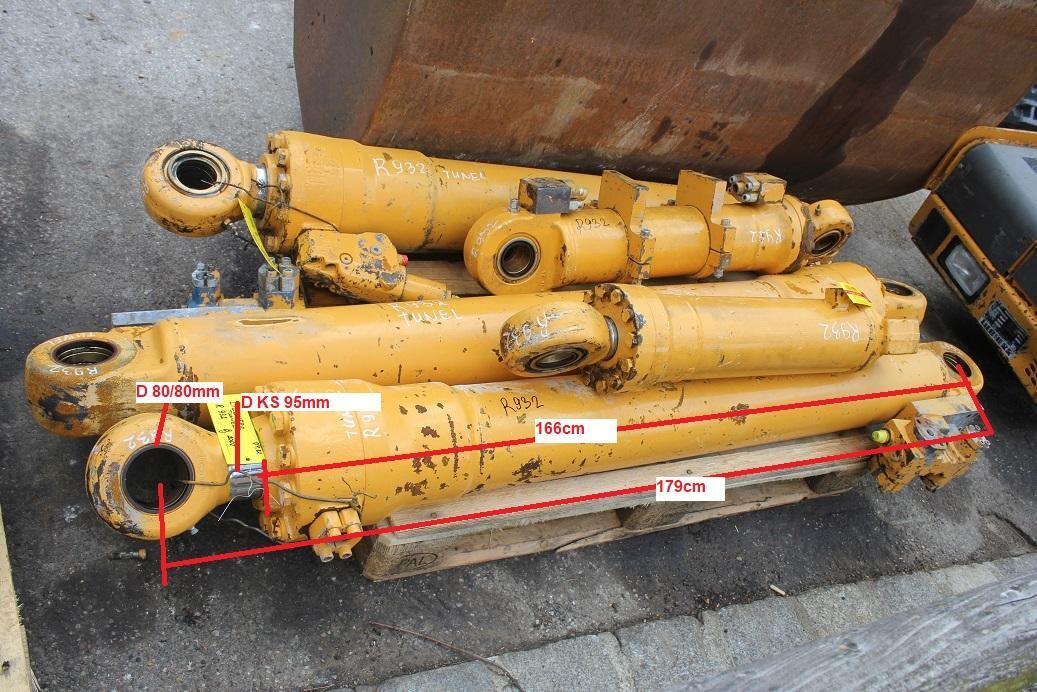 Hidraulični cilindar za Građevinska mašina Liebherr R 932 LIT Tunnel: slika 6