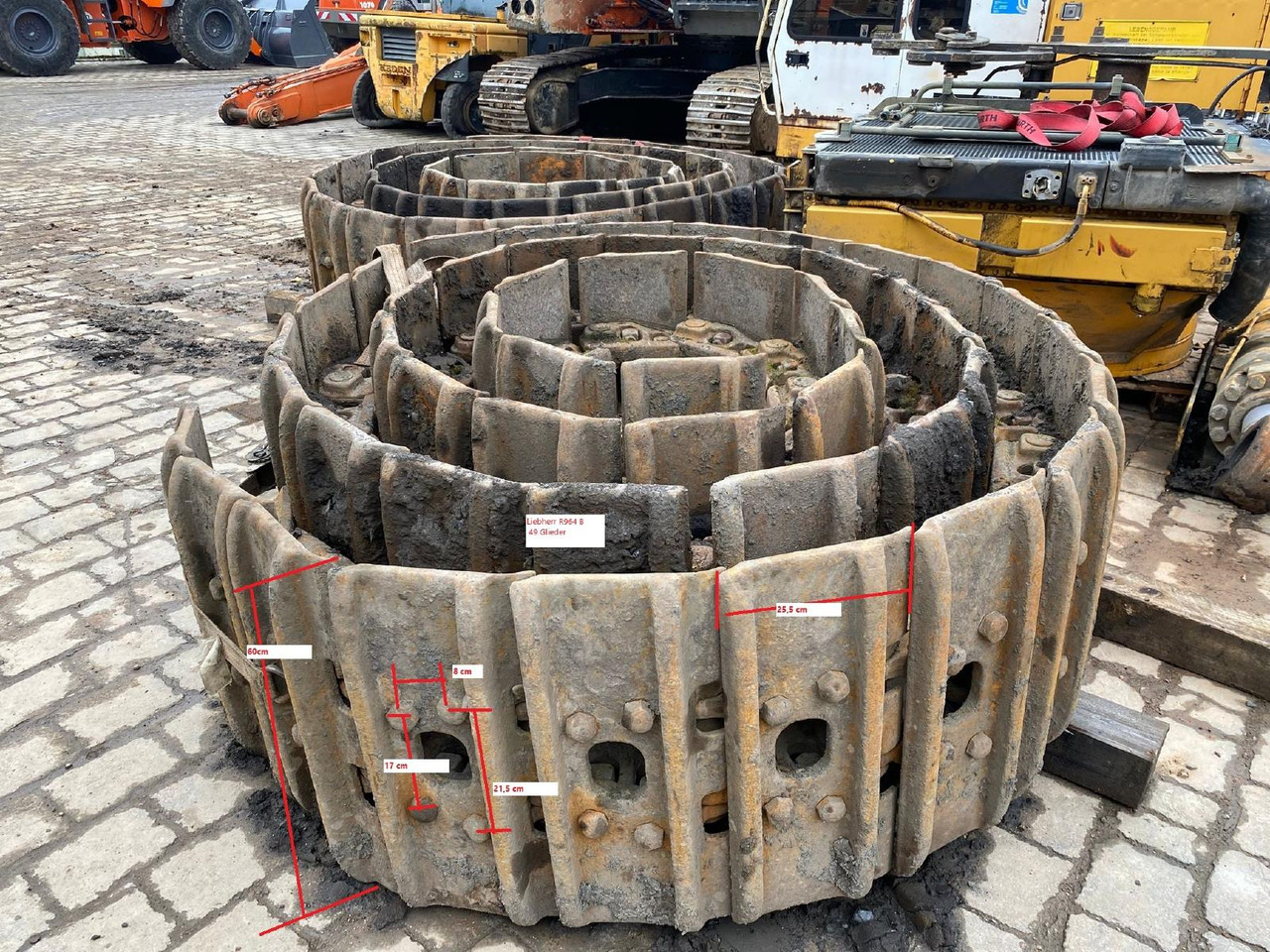 Liebherr R 964 B LIT - Šine za Građevinska mašina: slika 2 Liebherr R 964 B LIT - Šine za Građevinska mašina: slika 2