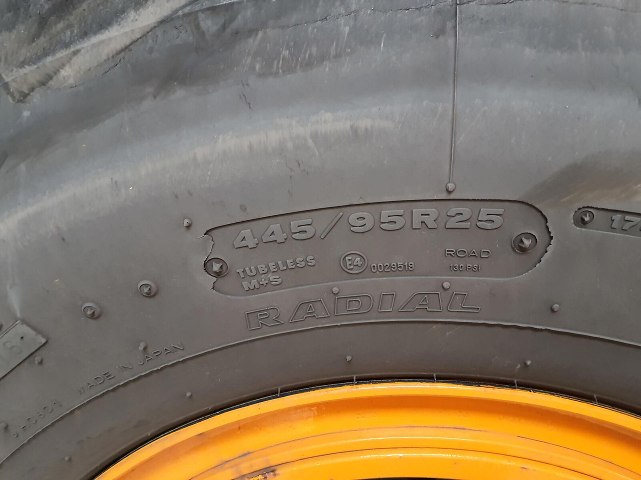 FAUN Wheel 445/95R25 10 7.5 3p - Kompletan točak za Kran: slika 5 FAUN Wheel 445/95R25 10 7.5 3p - Kompletan točak za Kran: slika 5