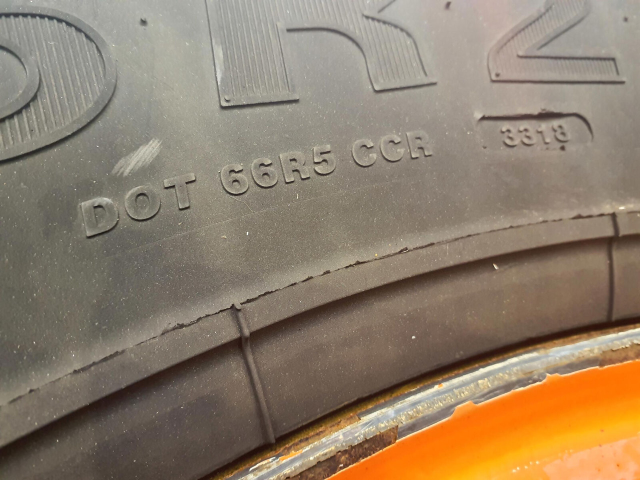 FAUN Wheel 445/95R25 10 7.5 3p - Kompletan točak za Kran: slika 3 FAUN Wheel 445/95R25 10 7.5 3p - Kompletan točak za Kran: slika 3