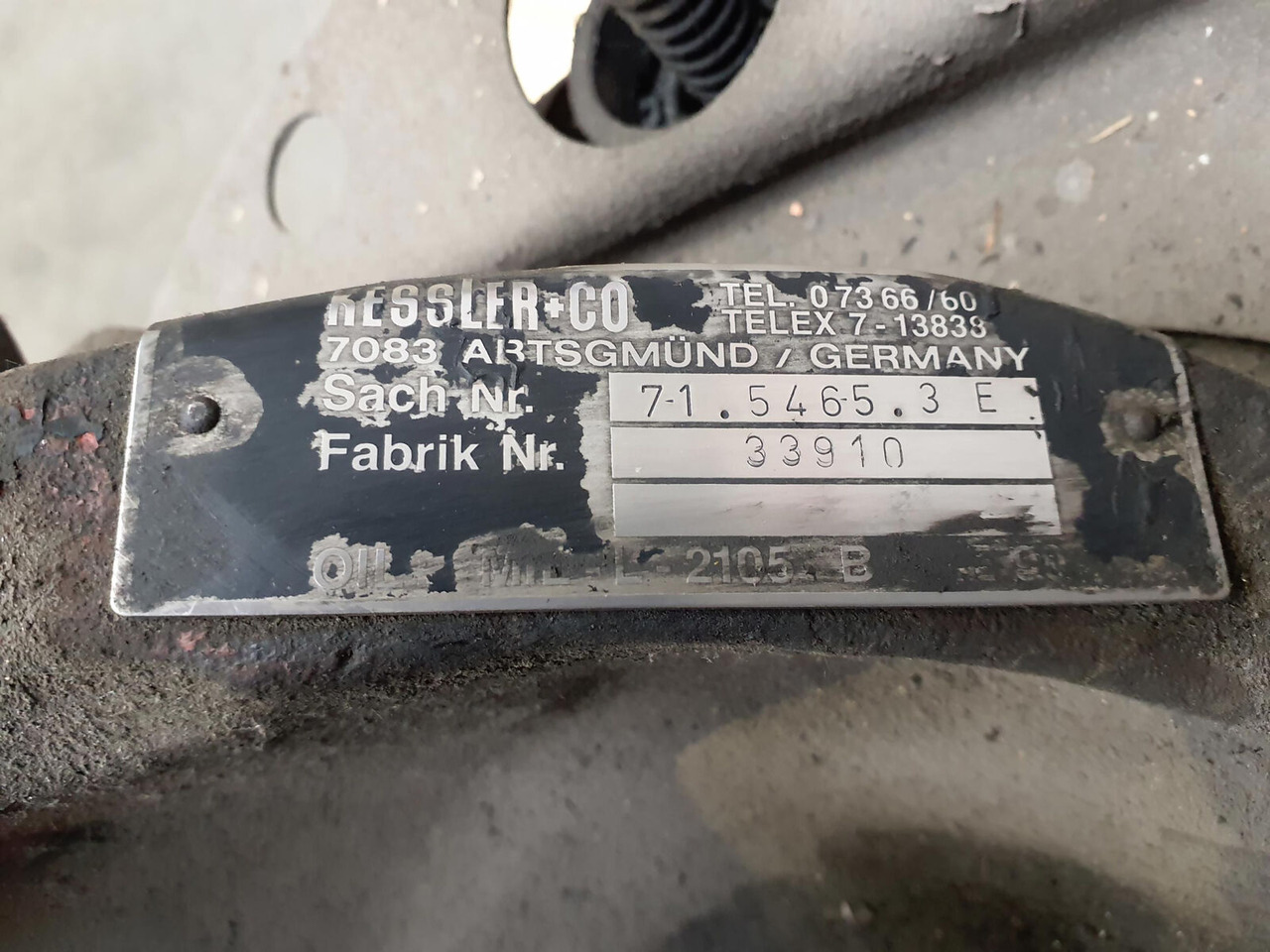 Krupp KMK 4070 Megatrak axle housing - Rukavac točka za Autodizalica: slika 5 Krupp KMK 4070 Megatrak axle housing - Rukavac točka za Autodizalica: slika 5