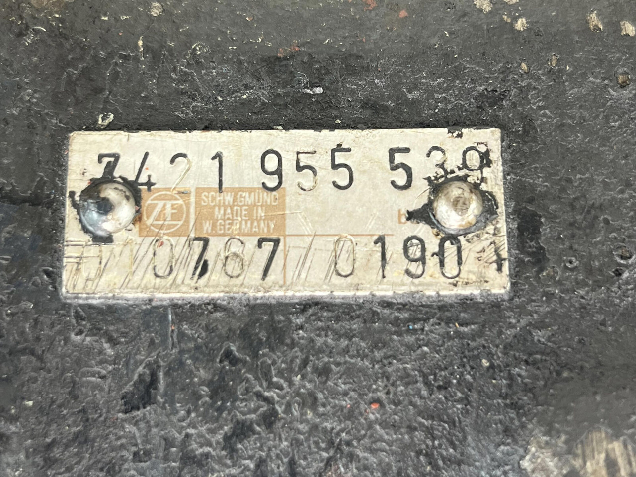 Letva volana za Autodizalica Krupp KMK 4070 steering box only for parts: slika 6