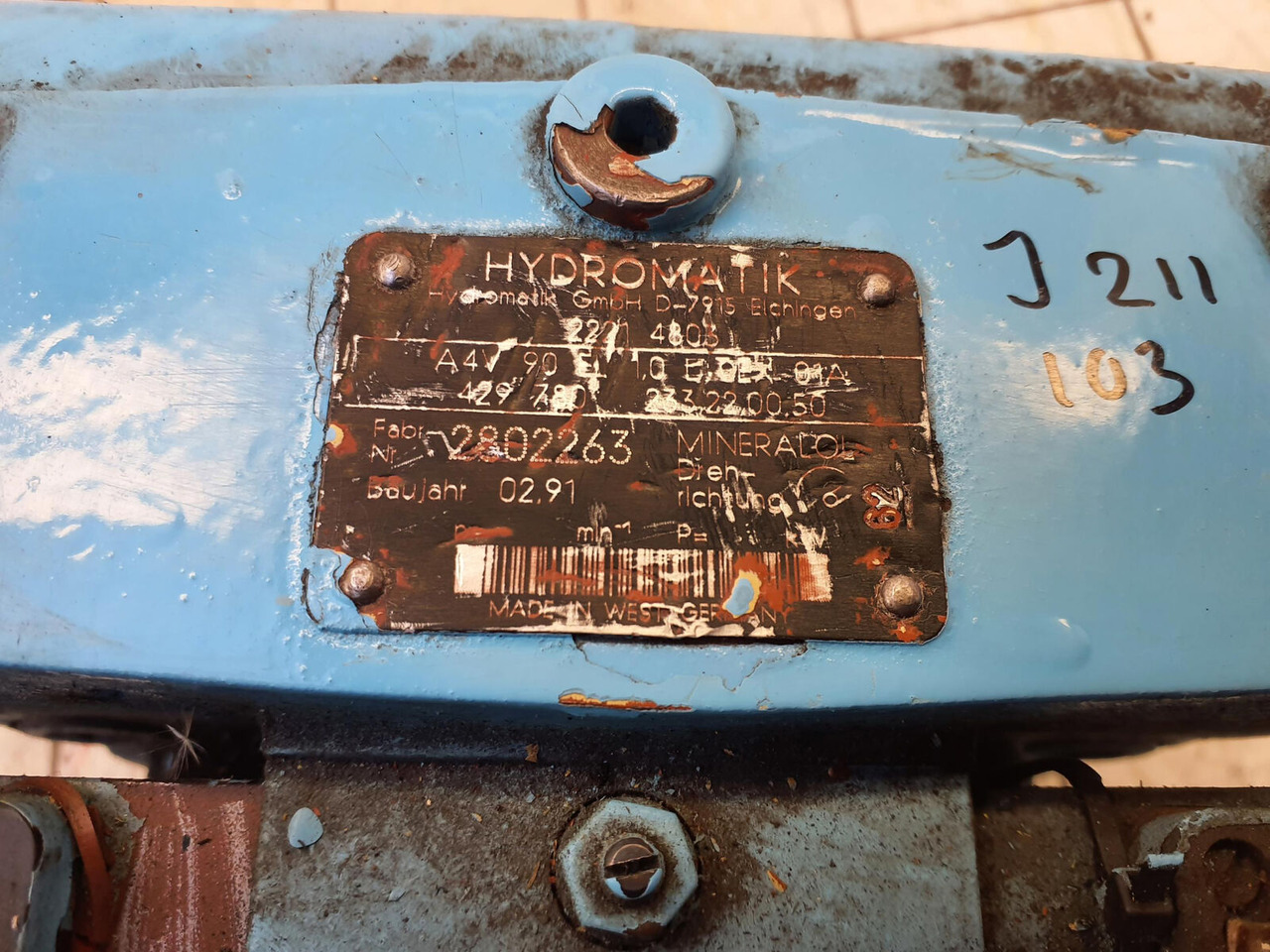 Hidraulična pumpa za Autodizalica Krupp KMK 6180/6200 pump: slika 6 Hidraulična pumpa za Autodizalica Krupp KMK 6180/6200 pump: slika 6