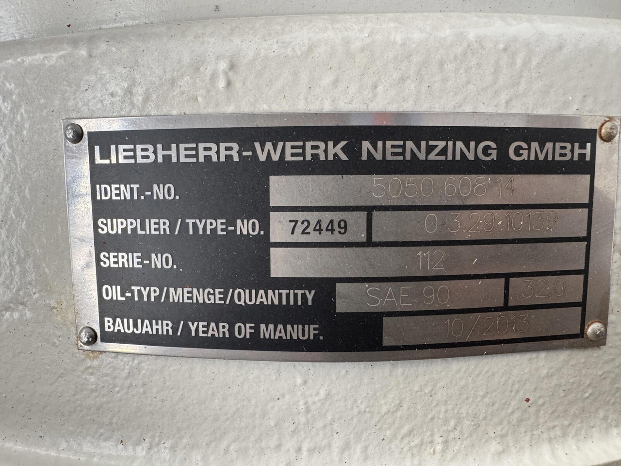 Liebherr LHM slew gear - Motor okretanja za Kran: slika 5 Liebherr LHM slew gear - Motor okretanja za Kran: slika 5