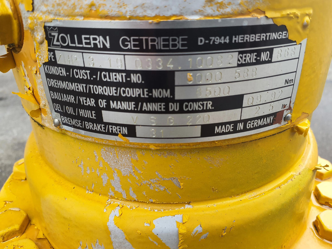 Liebherr LTM 1050 slew gear - Motor okretanja za Autodizalica: slika 5 Liebherr LTM 1050 slew gear - Motor okretanja za Autodizalica: slika 5