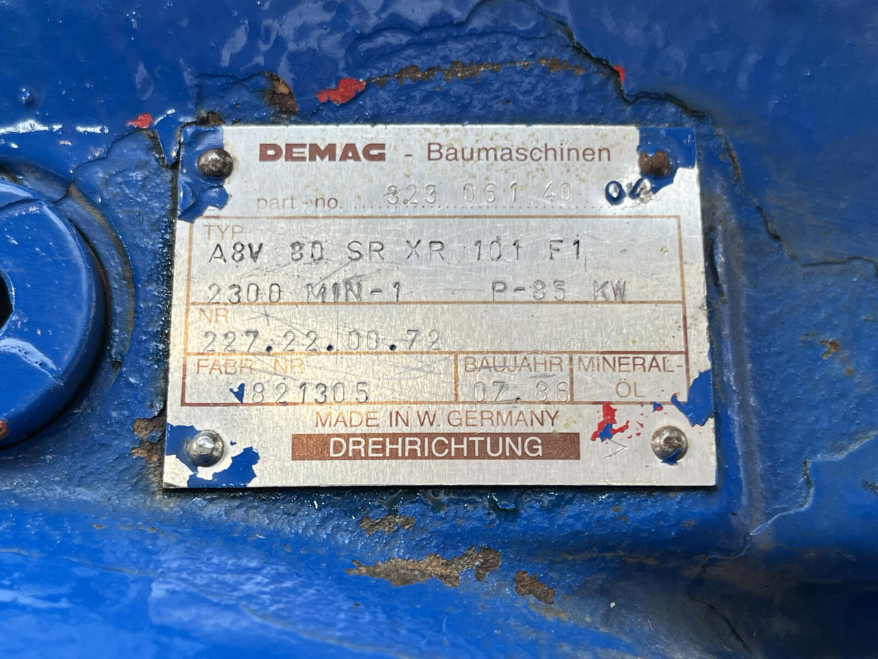 Hidraulična pumpa za Autodizalica Terex HC 340 hydro pump: slika 7 Hidraulična pumpa za Autodizalica Terex HC 340 hydro pump: slika 7