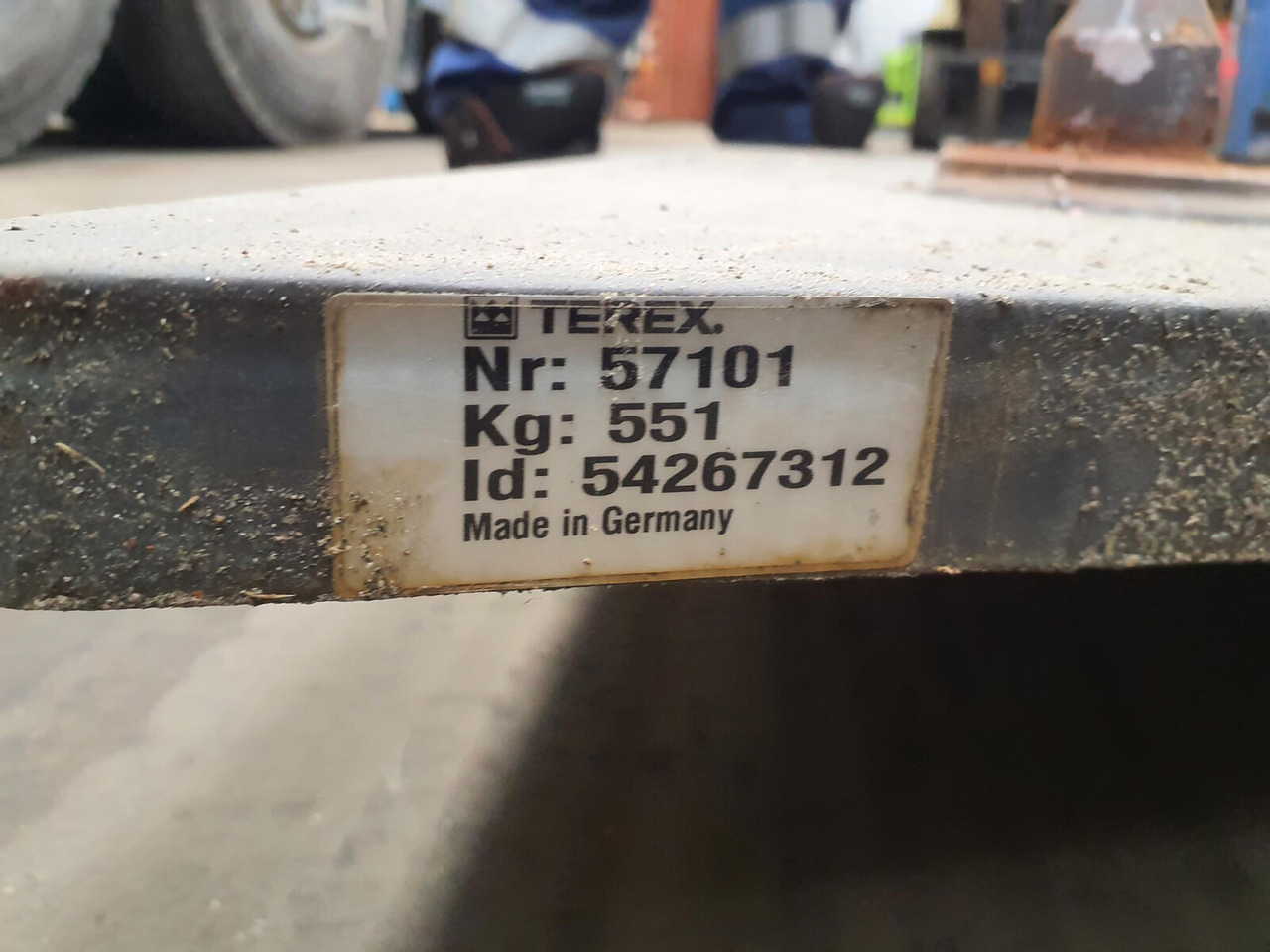 Terex Terex Demag Challenger 4200 counterweight 0.55 Ton - Kontra teg za Autodizalica: slika 5 Terex Terex Demag Challenger 4200 counterweight 0.55 Ton - Kontra teg za Autodizalica: slika 5