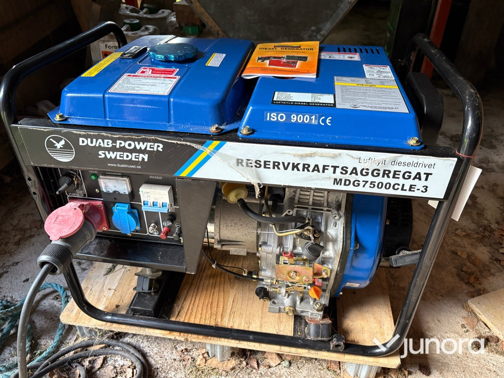 Dieselelverk DUAB-Power MDG7500CLE-3 - Set generatora: slika 2 Dieselelverk DUAB-Power MDG7500CLE-3 - Set generatora: slika 2