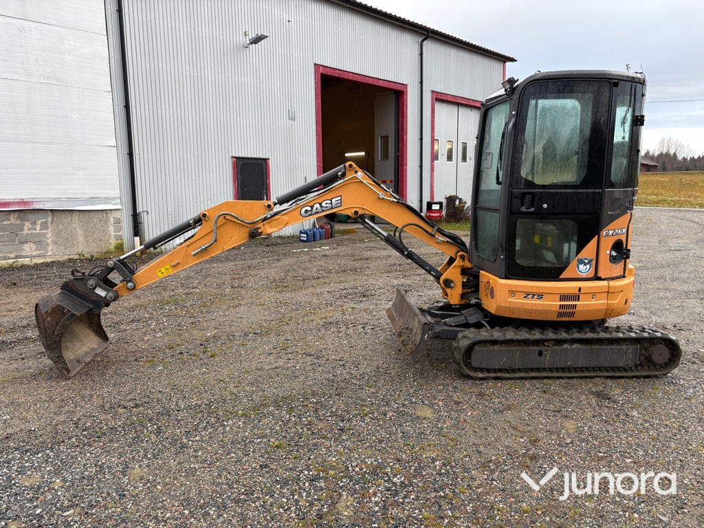 Grävmaskin - Case cx26B - Mini bager: slika 2 Grävmaskin - Case cx26B - Mini bager: slika 2