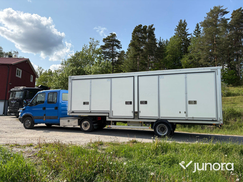 Iveco Daily lastbil inkl. trailer - Mini tegljač, Dostavno vozilo sa duplom kabinom: slika 3 Iveco Daily lastbil inkl. trailer - Mini tegljač, Dostavno vozilo sa duplom kabinom: slika 3