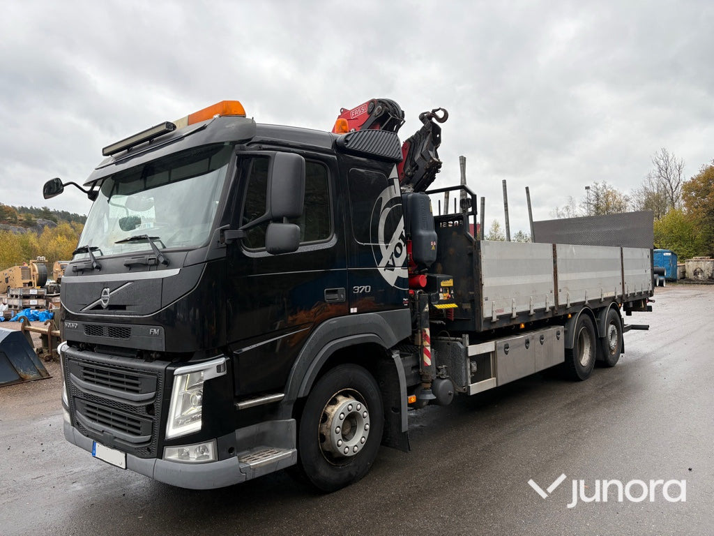 Lastbil med kran - Volvo FM 370 FASSI F155 - Kamion sa tovarnim sandukom, Kamion sa dizalicom: slika 1 Lastbil med kran - Volvo FM 370 FASSI F155 - Kamion sa tovarnim sandukom, Kamion sa dizalicom: slika 1
