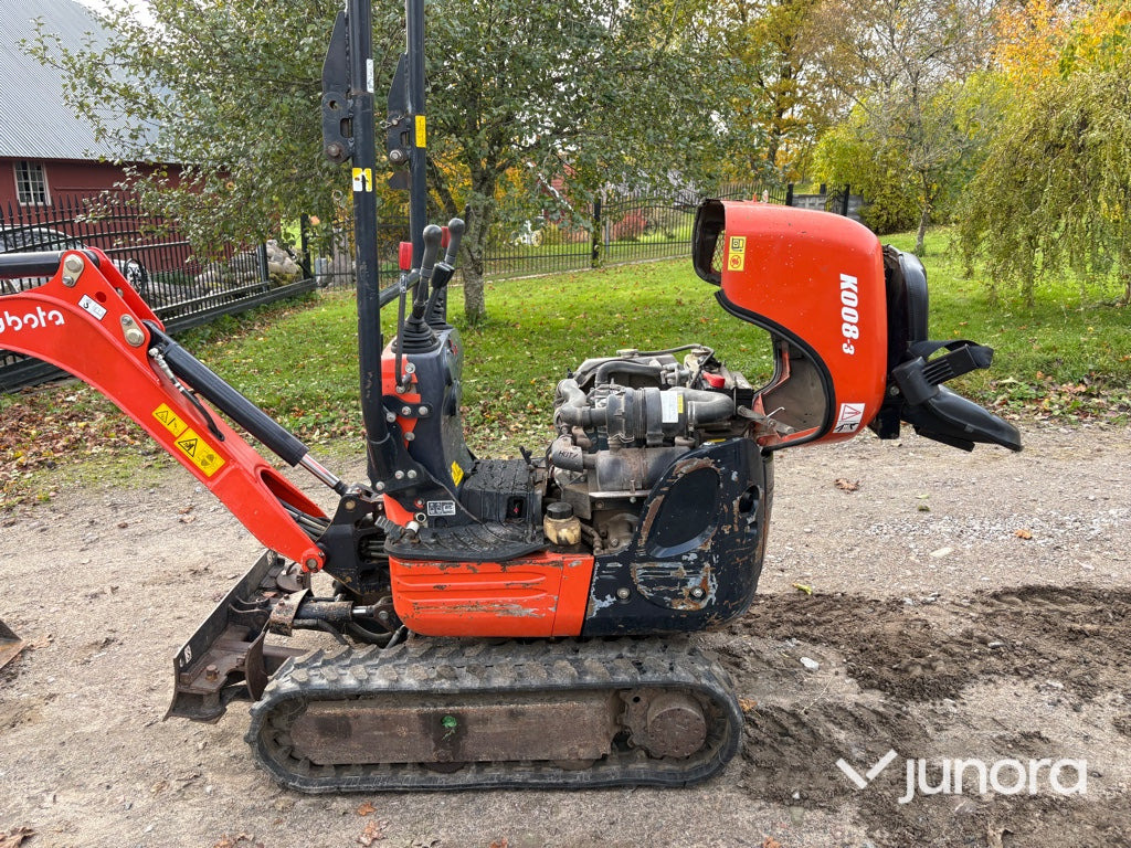 Minigrävare - Kubota K008-3 - Mini bager: slika 3 Minigrävare - Kubota K008-3 - Mini bager: slika 3